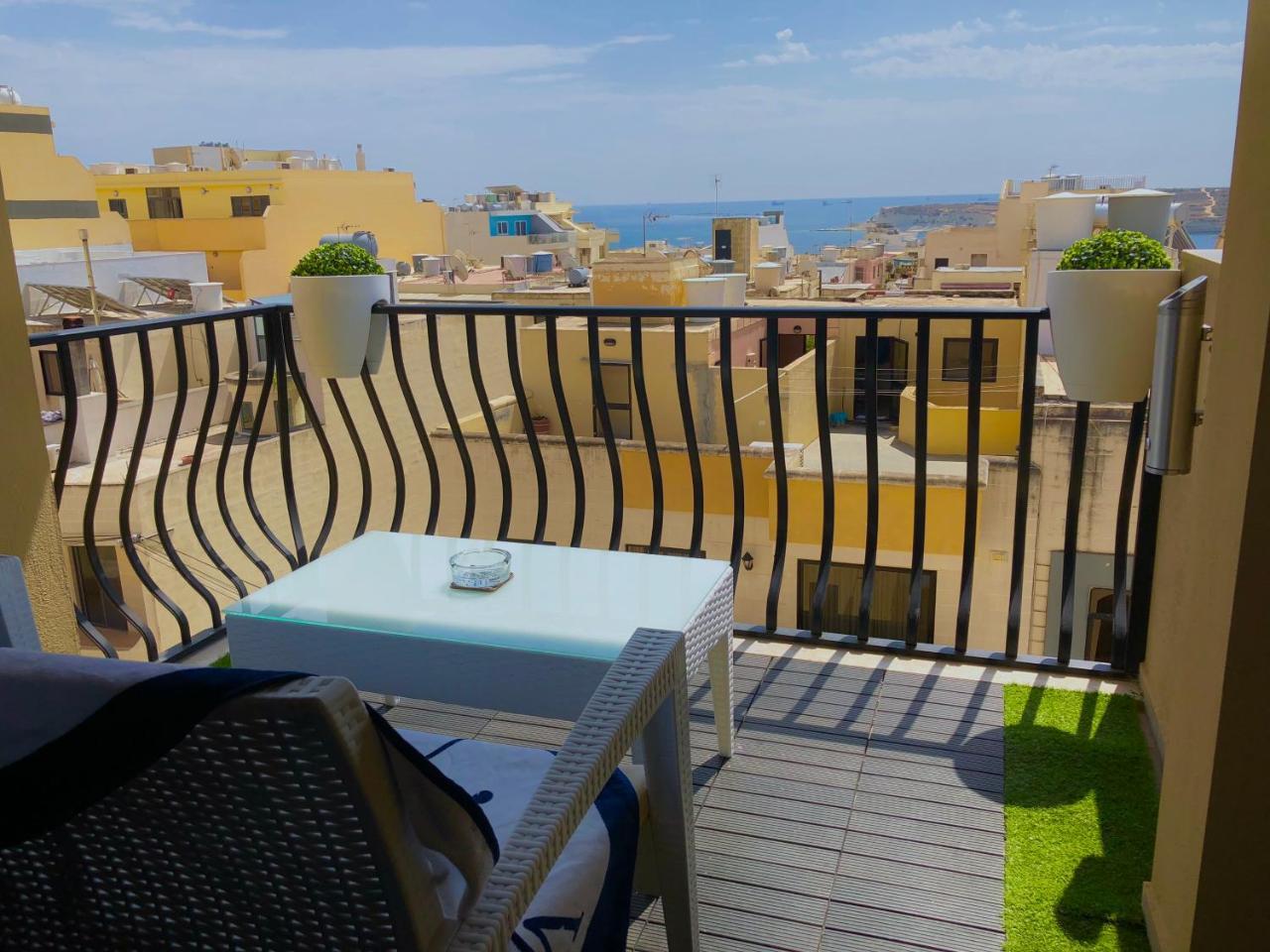 Marsascala Sea View Apartment & Penthouse Марсаскала Екстер'єр фото