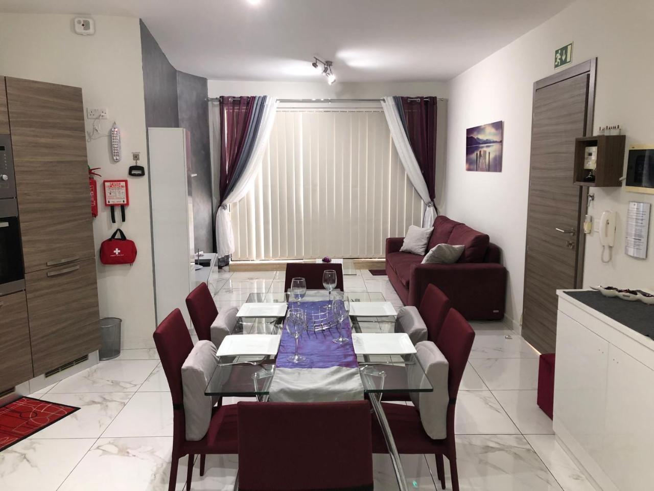 Marsascala Sea View Apartment & Penthouse Марсаскала Екстер'єр фото